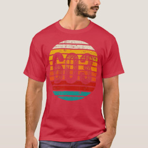Camiseta Código de área del conjunto de sol de época 603 co