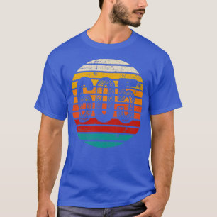 Camiseta Código de área del conjunto de sol de época 605 co