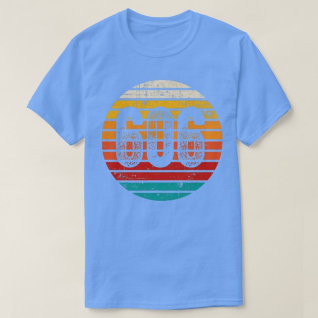 Camiseta Código de área del conjunto de sol de época 606 co (Diseño del anverso)