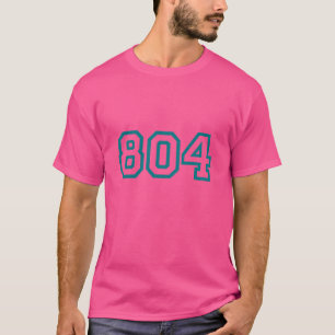 Camiseta Código de área RVA 804