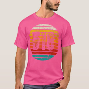 Camiseta Código de área Vintage 518 con problemas