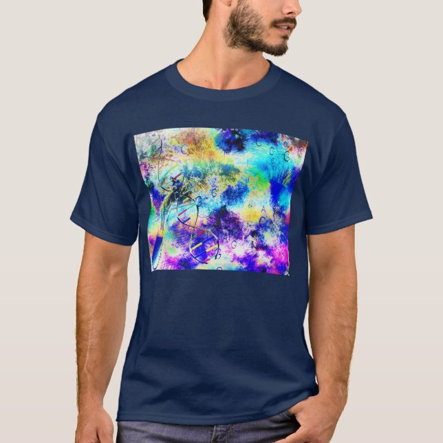 Camiseta código de arte de ADN (Anverso)