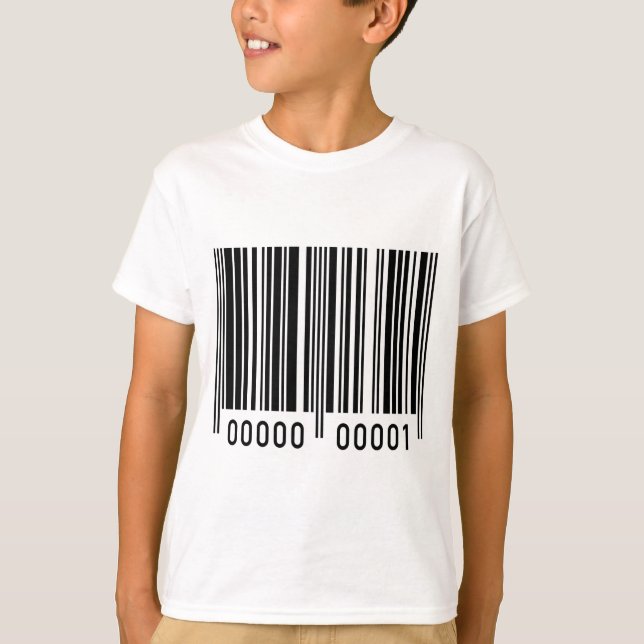 Camiseta Código de barras (Anverso)