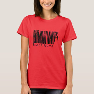Camiseta Código de barras colorido del Guay Mountain Climbe