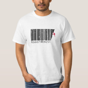 Camiseta Código de barras de Guay Mountain Climber Man