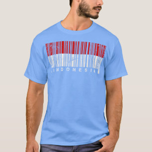 Camiseta Código de barras de Indonesia