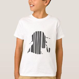Camiseta CÓDIGO DE BARRAS DETECTIVESE patrón de código de b