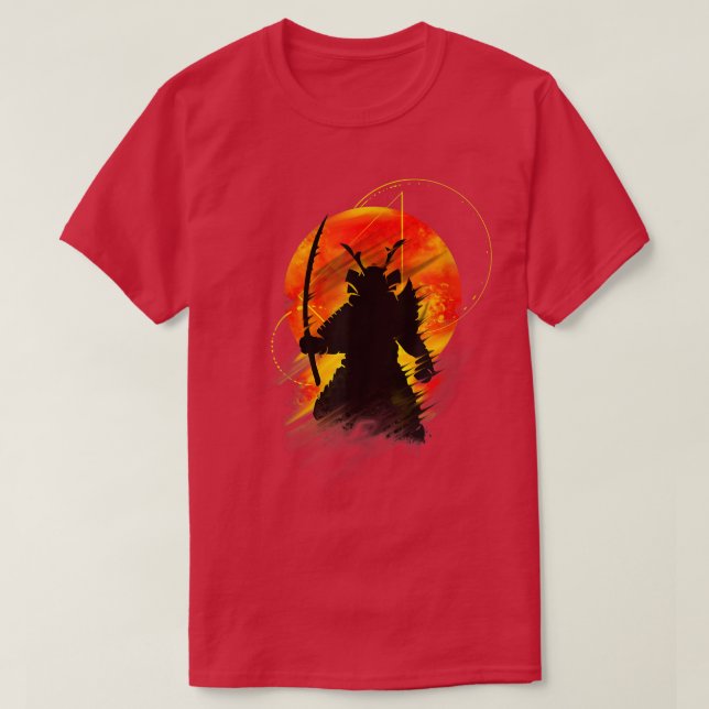 Camiseta Código de Bushido de Samurai 1 de Japón (Diseño del anverso)