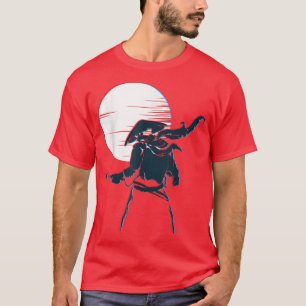 Camiseta Código de Bushido Japonés Retro Samurai Japón
