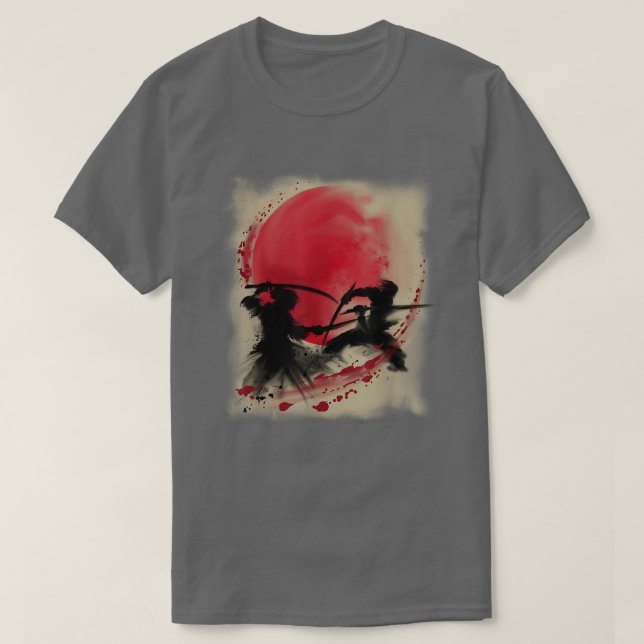 Camiseta Código de Bushido Samurai Japón obsequiar una copi (Diseño del anverso)