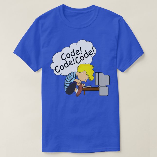 Camiseta Código de código (Diseño del anverso)
