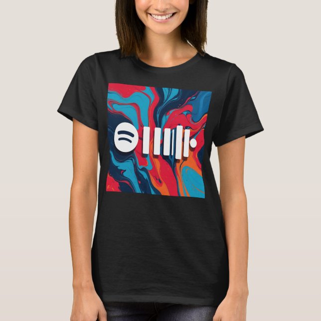 Camiseta Código de exploración RUFUS DU SOL Spotify (Anverso)