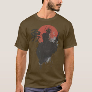 Camiseta Código de Guerrero Samurai Bushido Japonés Kanji Y