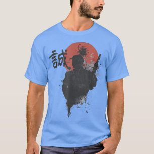 Camiseta Código de Guerrero Samurai Bushido Kanji Japonés M