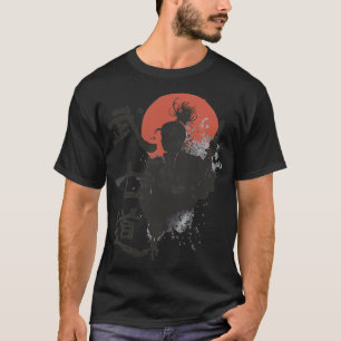 Camiseta Código de Guerrero Samurai Bushido Kanji Pullov Ja