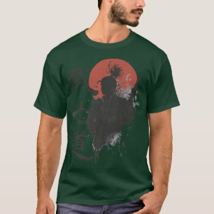 Camiseta Código de Guerrero Samurai Código Bushido Kanji Ja