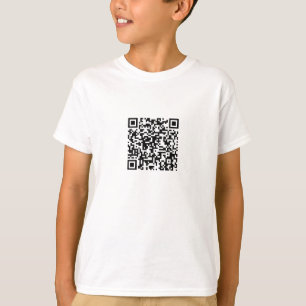 Camiseta Código de QR (descripción leída)