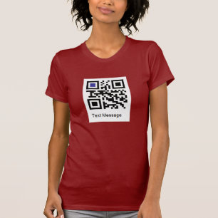 Camiseta Código de QR para "MÍ SOY UN LESBIANO "