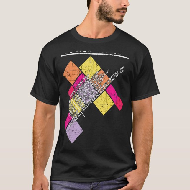 Camiseta Código de texto Personas mayores de edad Ancianos (Anverso)