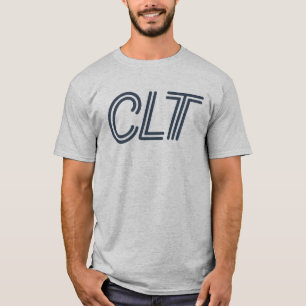 Camiseta Código del Aeropuerto CLT Charlotte - Aviación mod