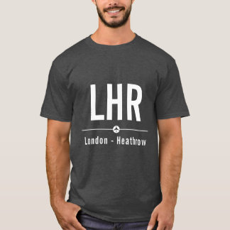 Camiseta Código del aeropuerto de Londres Heathrow - Aviaci