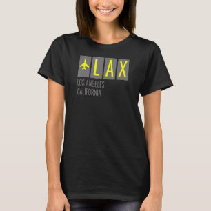 Camiseta Código del Aeropuerto de Los Ángeles