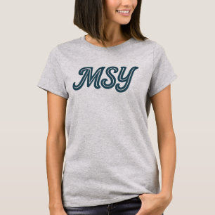 Camiseta Código del Aeropuerto de Nueva Orleans - Louis Arm