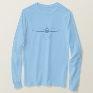 Camiseta Código del Aeropuerto FL de TPA Tampa Florida