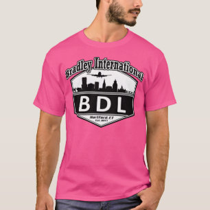 Camiseta Código del Aeropuerto Internacional de Bradley