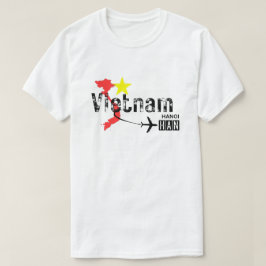 Camiseta Código del aeropuerto Vietnam Han