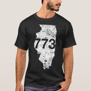 Camiseta Código del área de Chicago 773