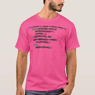 Camiseta Código del café JAVA T