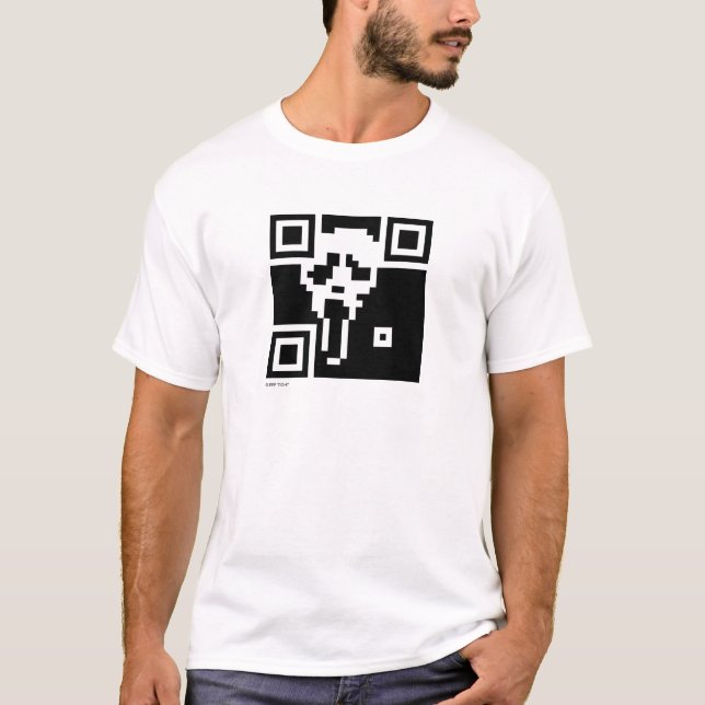 Camiseta Código del grito QR (Anverso)