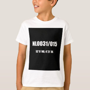 Camiseta Código Delft en blanco