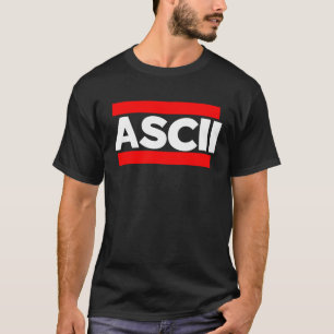 Camiseta Código Estándar Estadounidense ASCII para Inter de