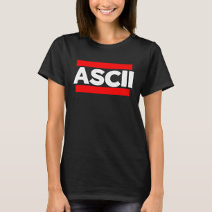 Camiseta Código Estándar Estadounidense ASCII para Inter de