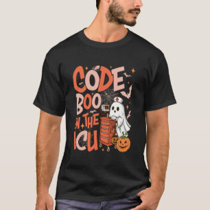 Camiseta Código Fantasma Boo en la enfermera de UCI de enfe