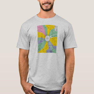Camiseta Código genético para los aminoácidos (rueda de 
