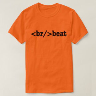 Camiseta código HTML de salto