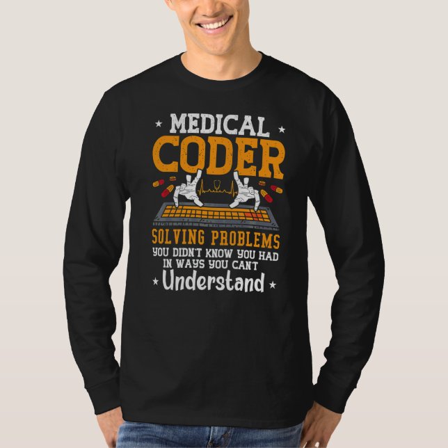 Camiseta Código Icd Pro Para Solución De Problemas Con El C (Anverso)