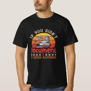 Camiseta Código médico si no documentó la codificación de I