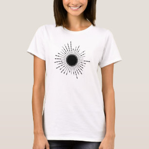 Camiseta Código Morse Carta de Alfabeto Fonético OTAN