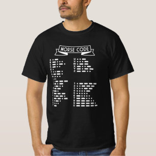 Camiseta Código Morse Internacional