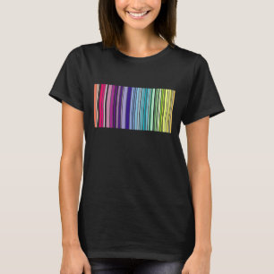 Camiseta Código Orgullo de barras arco iris