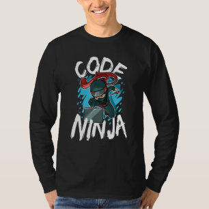 Camiseta Código Programación Ninja Coding Nerd Software
