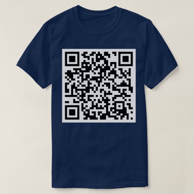 Camiseta Código QR (Diseño del anverso)