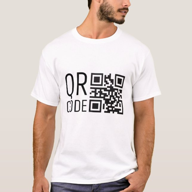 Camiseta Código Qr (Anverso)
