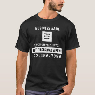 Camiseta Código QR de marca comercial