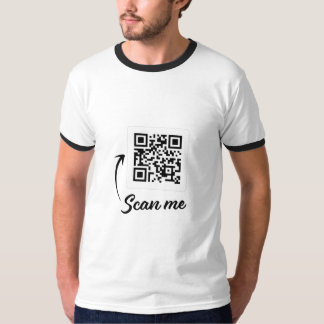 Camiseta Código QR de rickroll