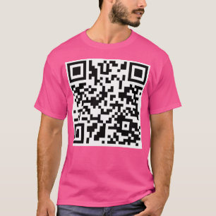 Camiseta Código Qr de rickroll
